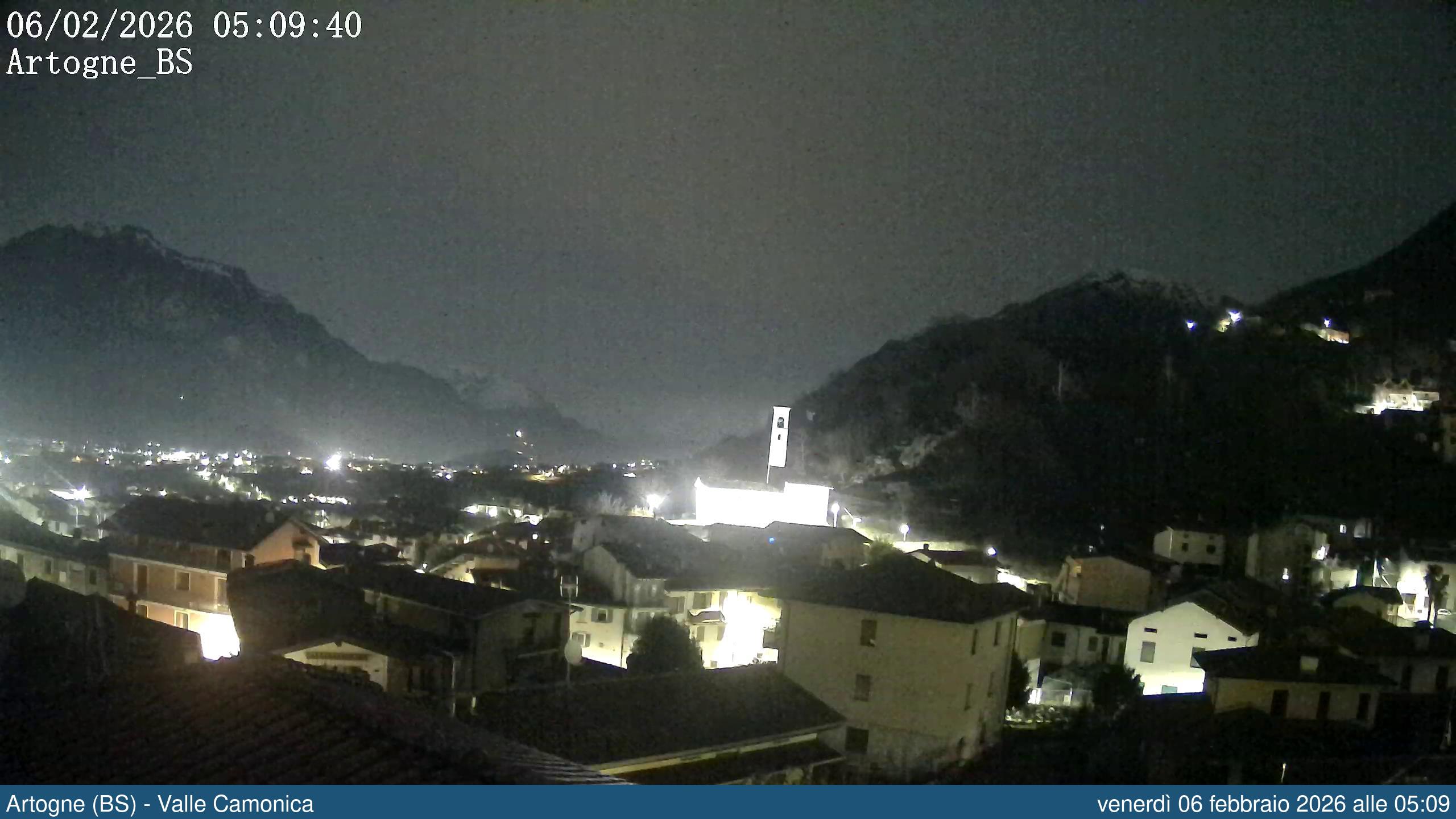 immagine della webcam nei dintorni di Vilminore di Scalve: webcam Artogne