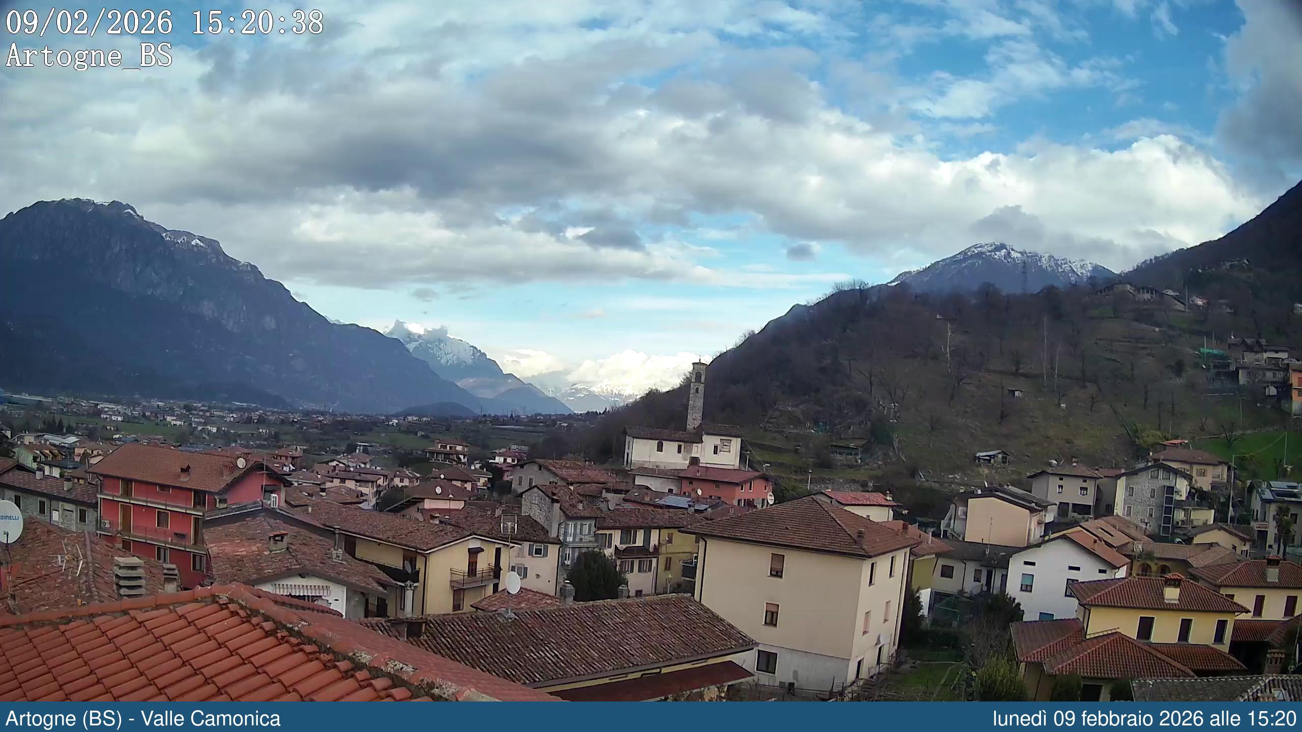 immagine della webcam nei dintorni di Monte Isola: webcam Artogne