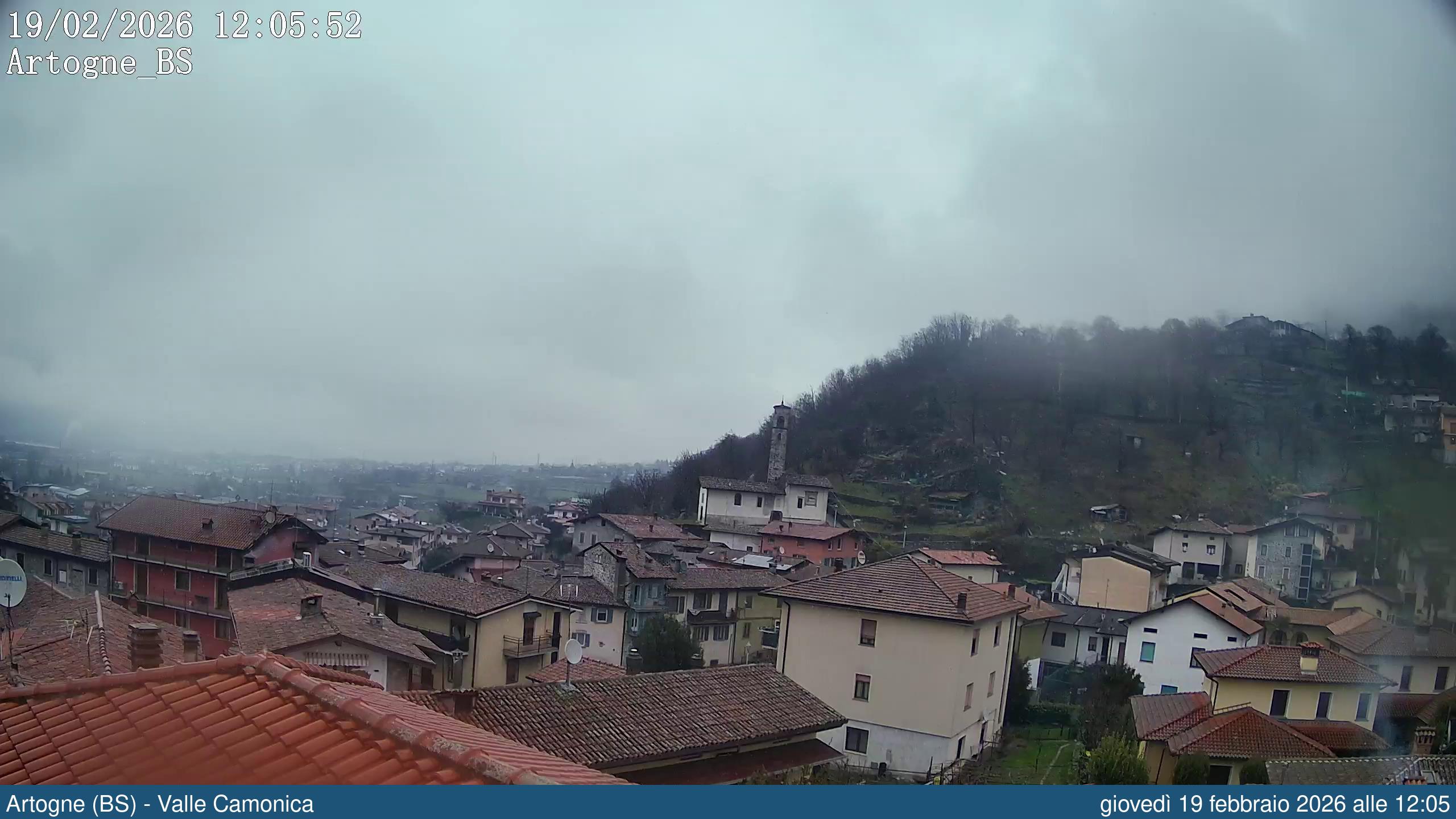 immagine della webcam nei dintorni di Castione della Presolana: webcam Artogne