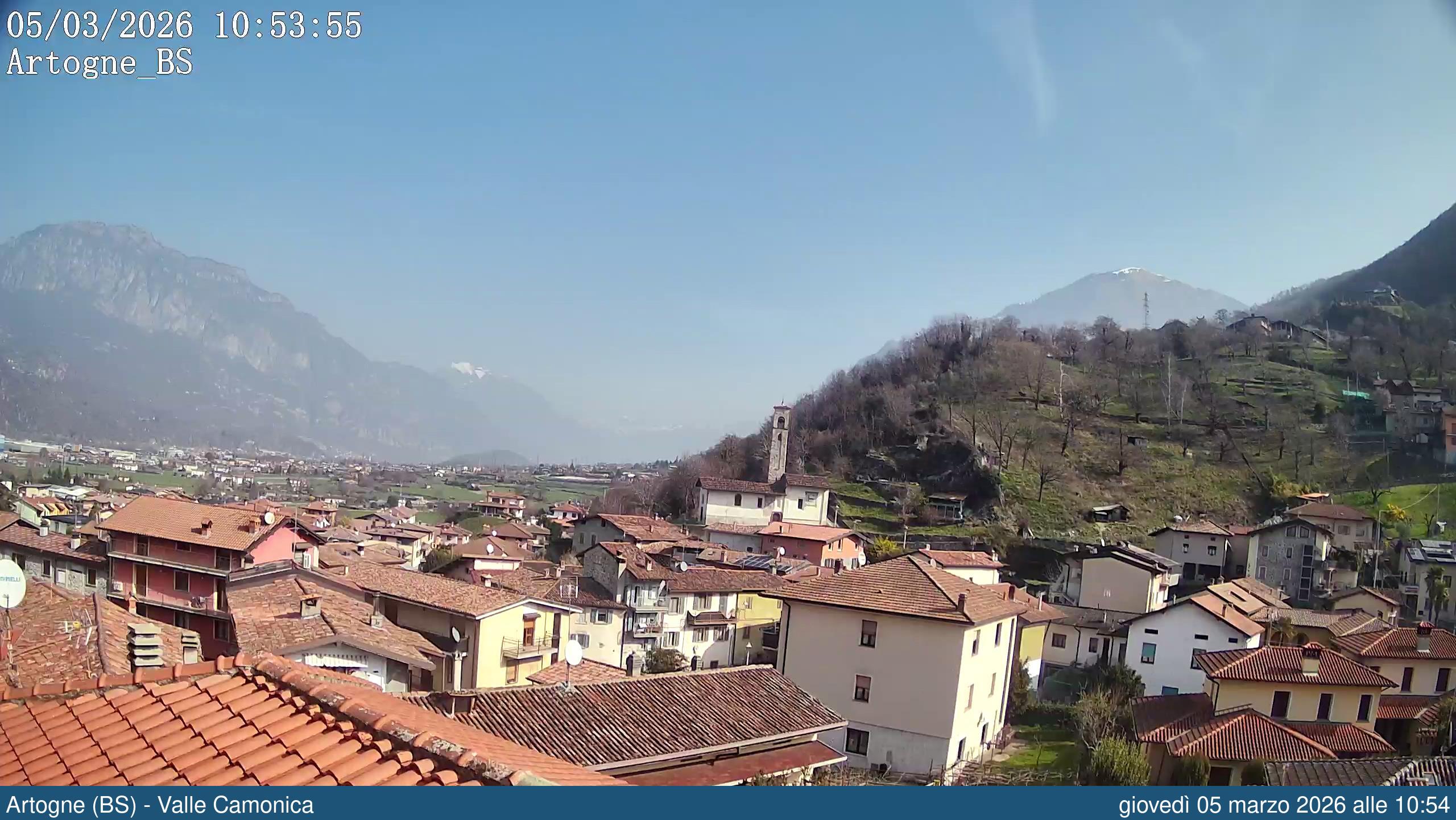 immagine della webcam nei dintorni di Casto: webcam Artogne