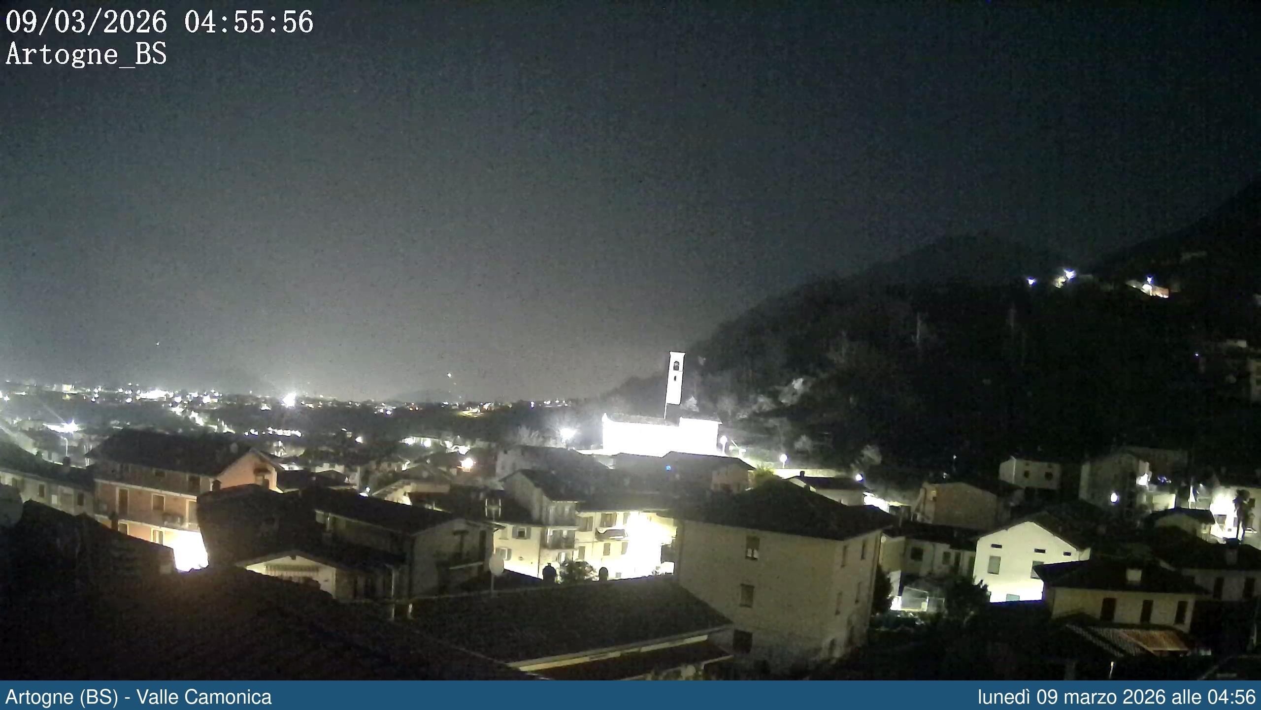 immagine della webcam nei dintorni di Castione della Presolana: webcam Artogne