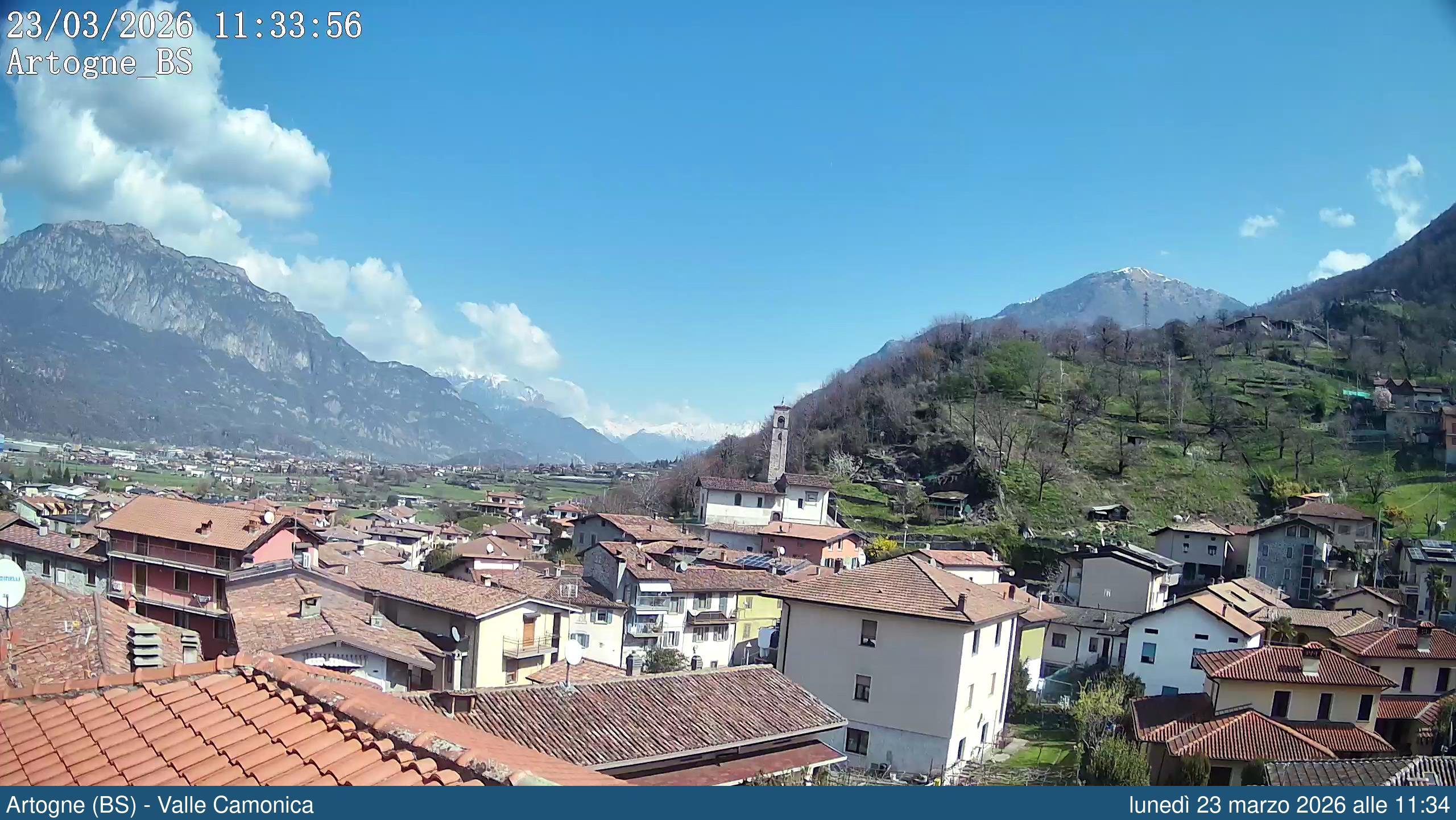 immagine della webcam nei dintorni di Angolo Terme: webcam Artogne