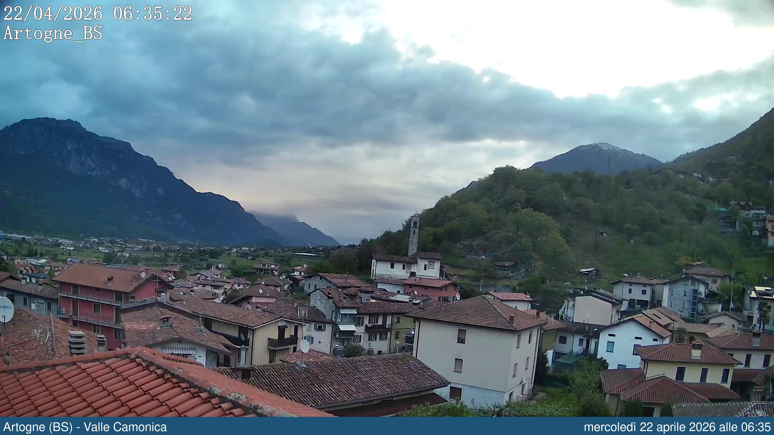 immagine della webcam nei dintorni di Val Palot: webcam Artogne