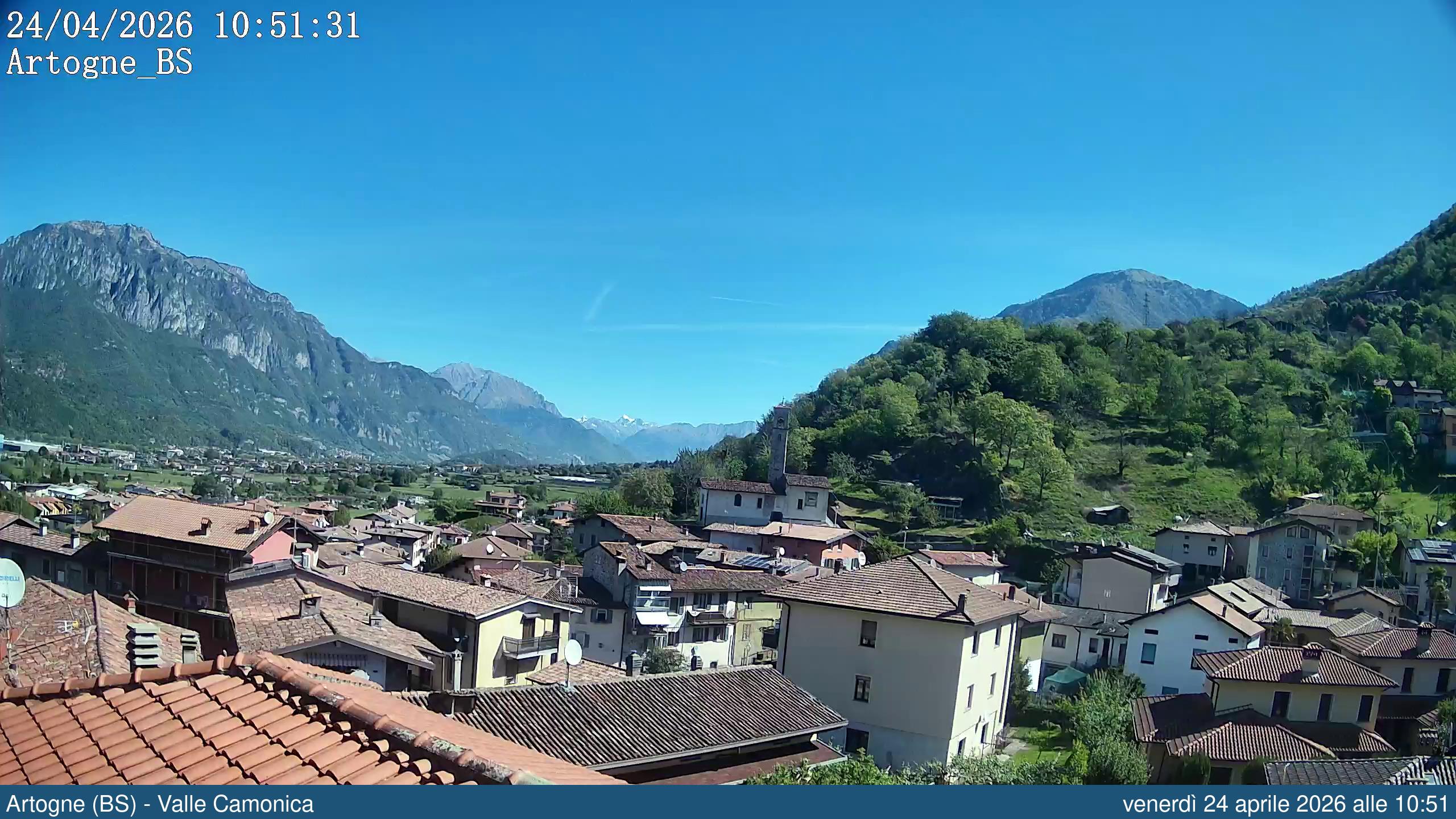 immagine della webcam nei dintorni di Bagolino: webcam Artogne