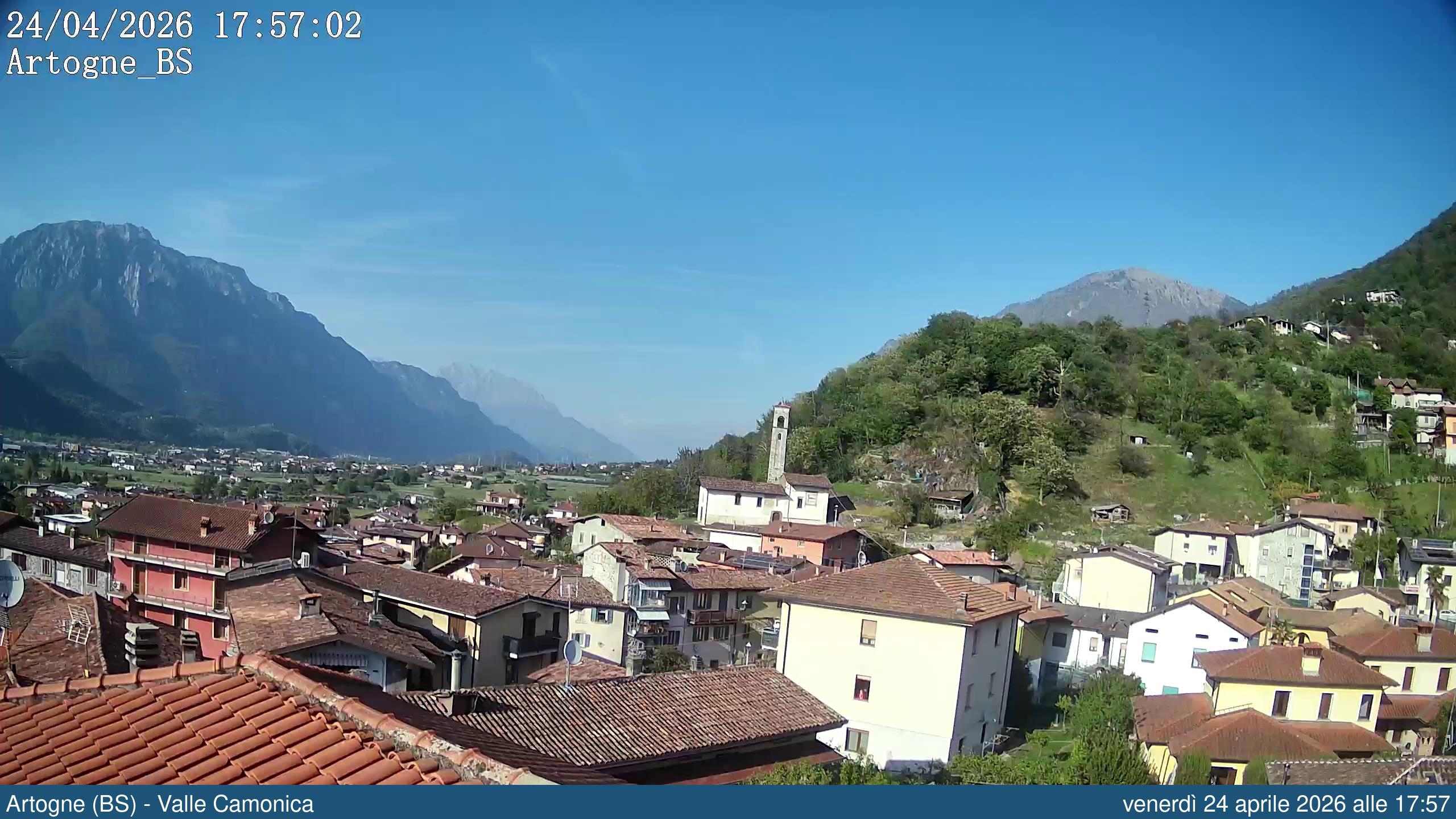 immagine della webcam nei dintorni di Casto: webcam Artogne