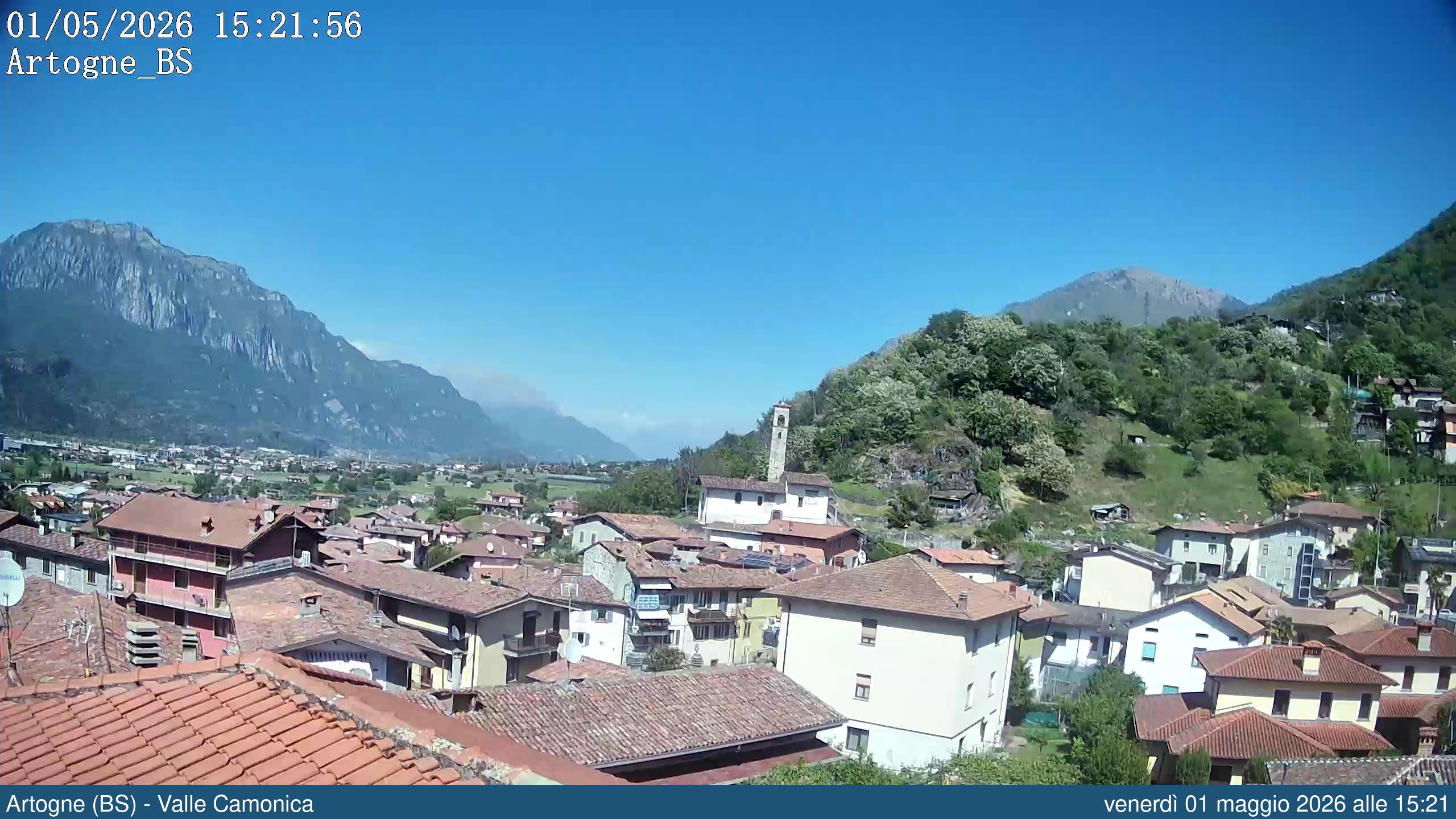 immagine della webcam nei dintorni di Monte Isola: webcam Artogne