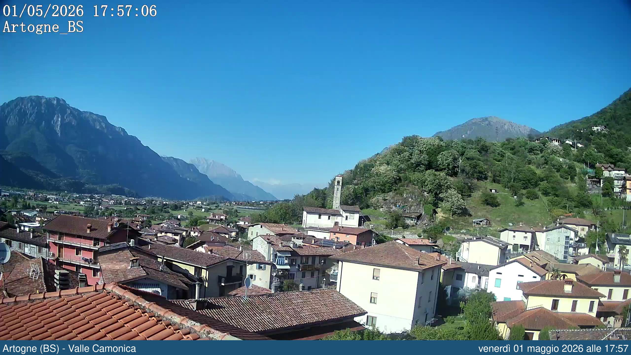 immagine della webcam nei dintorni di Bossico: webcam Artogne