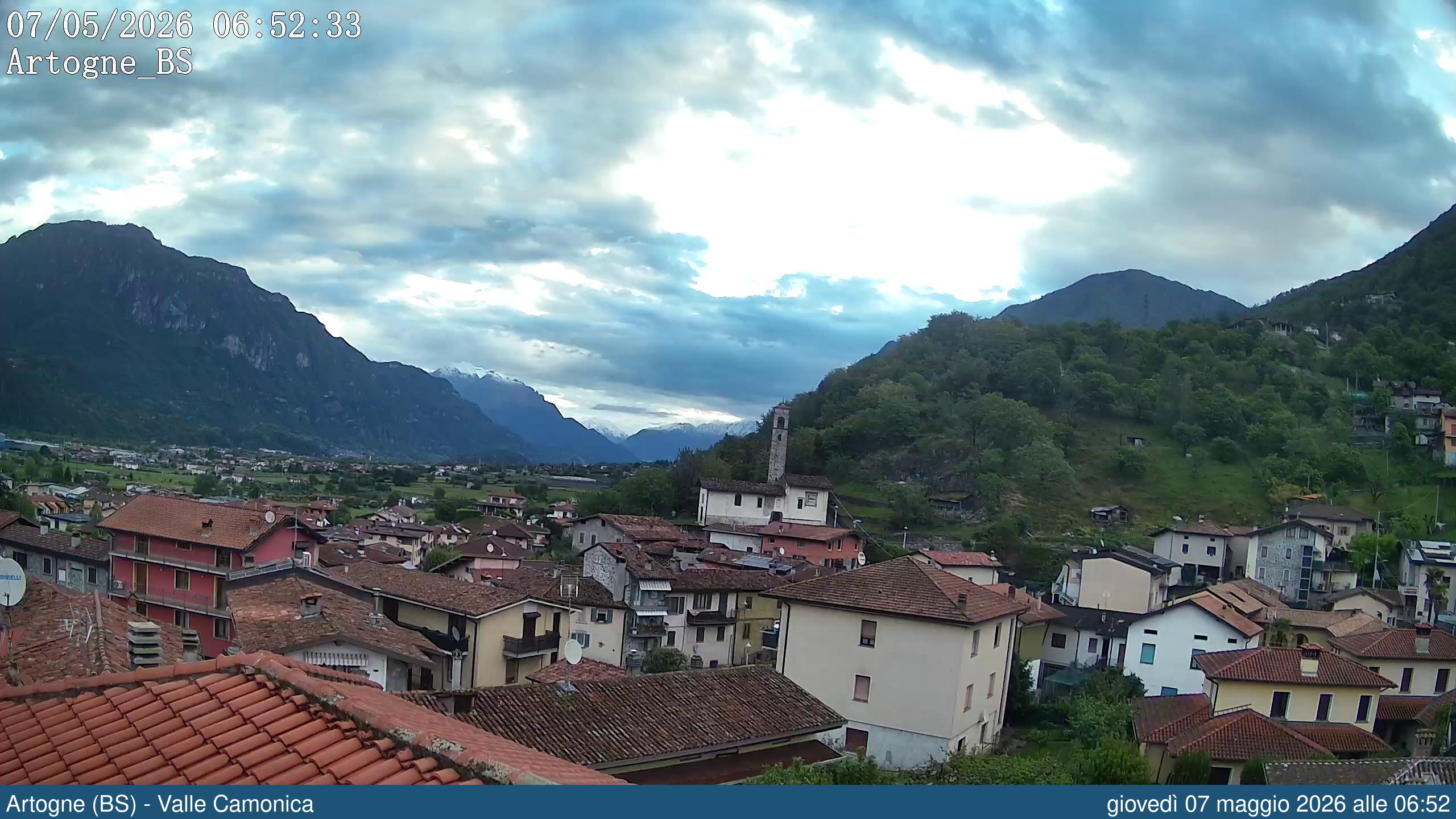 immagine della webcam nei dintorni di Zone: webcam Artogne