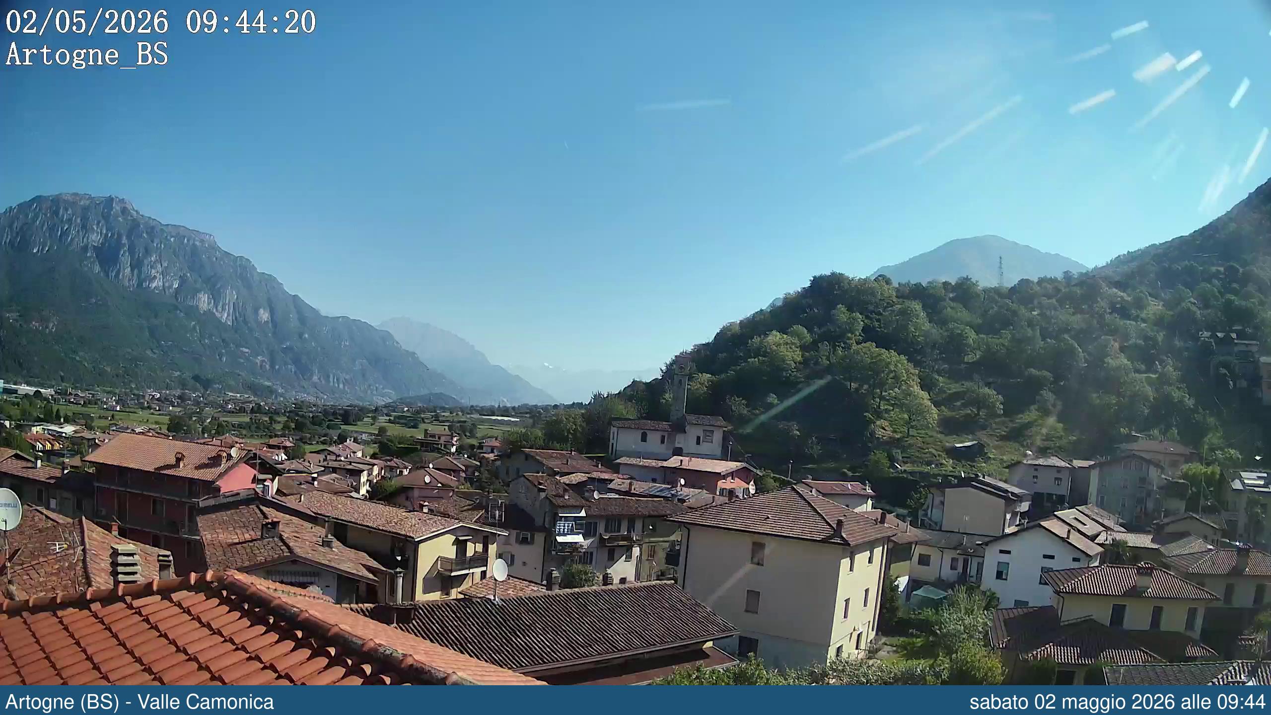 immagine della webcam nei dintorni di Zone: webcam Artogne