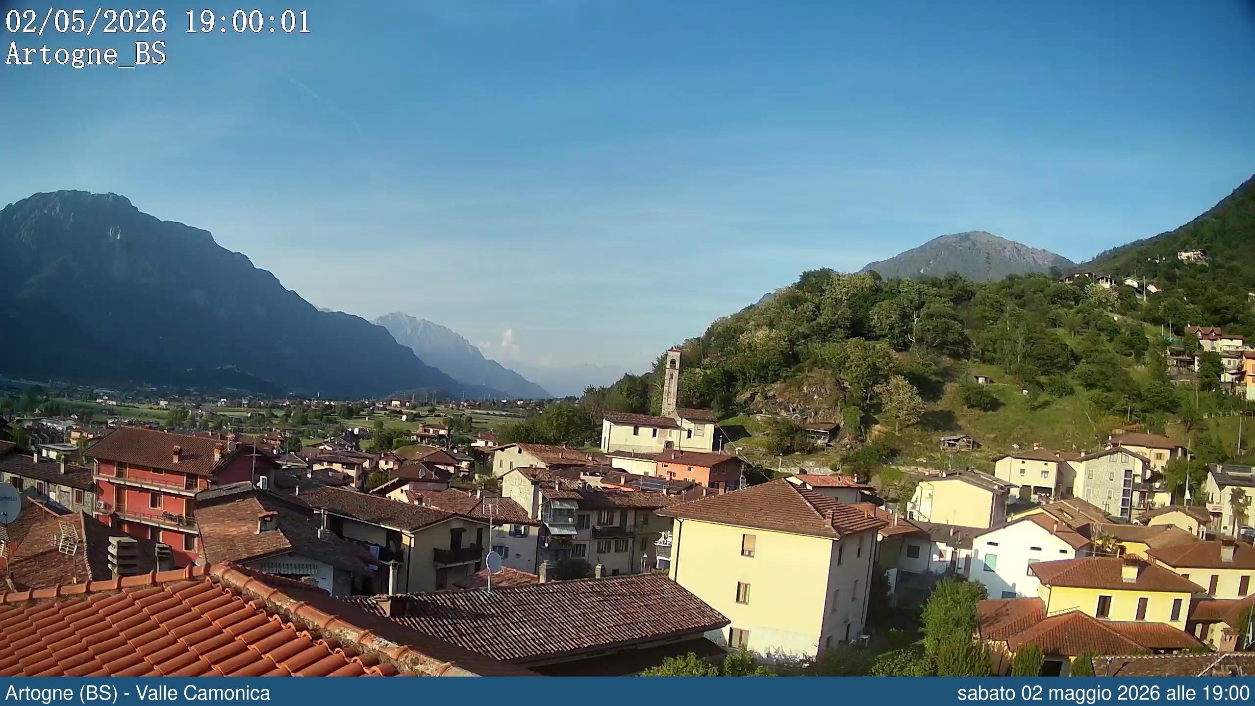 immagine della webcam nei dintorni di Sale Marasino: webcam Artogne