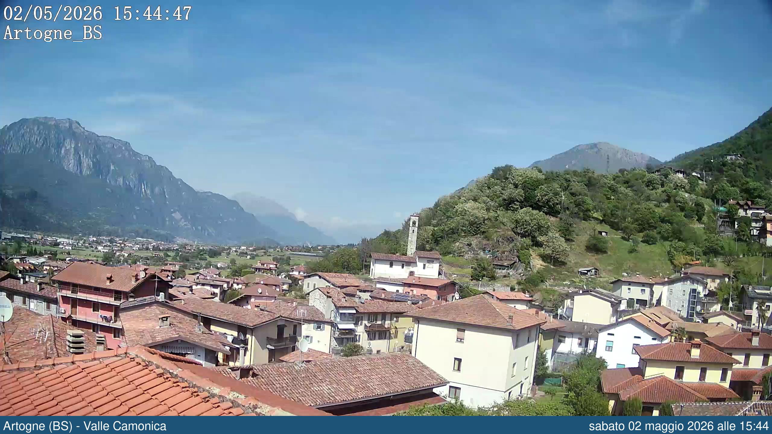 immagine della webcam nei dintorni di Monte Isola: webcam Artogne