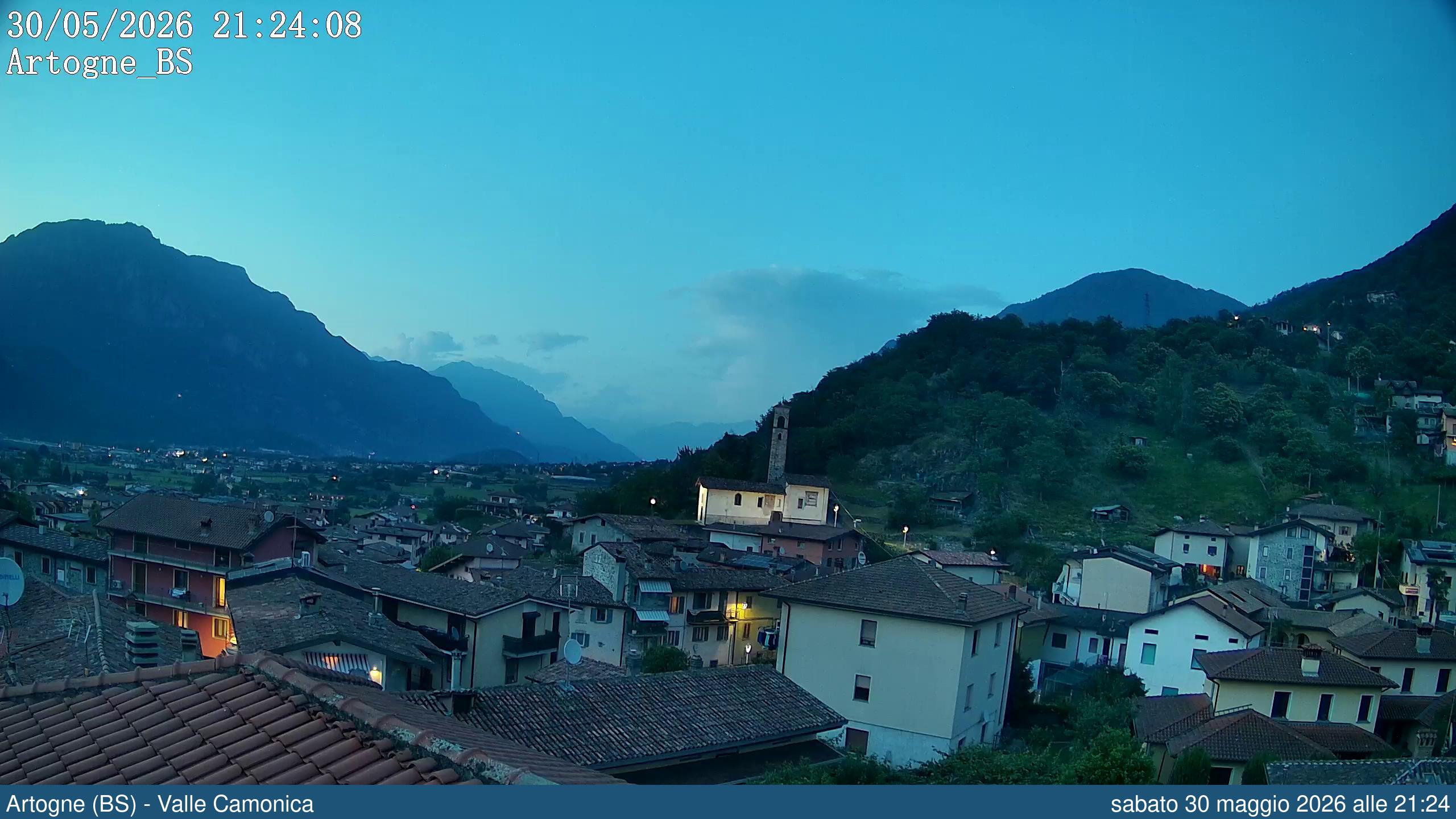immagine della webcam nei dintorni di Darfo Boario Terme: webcam Artogne