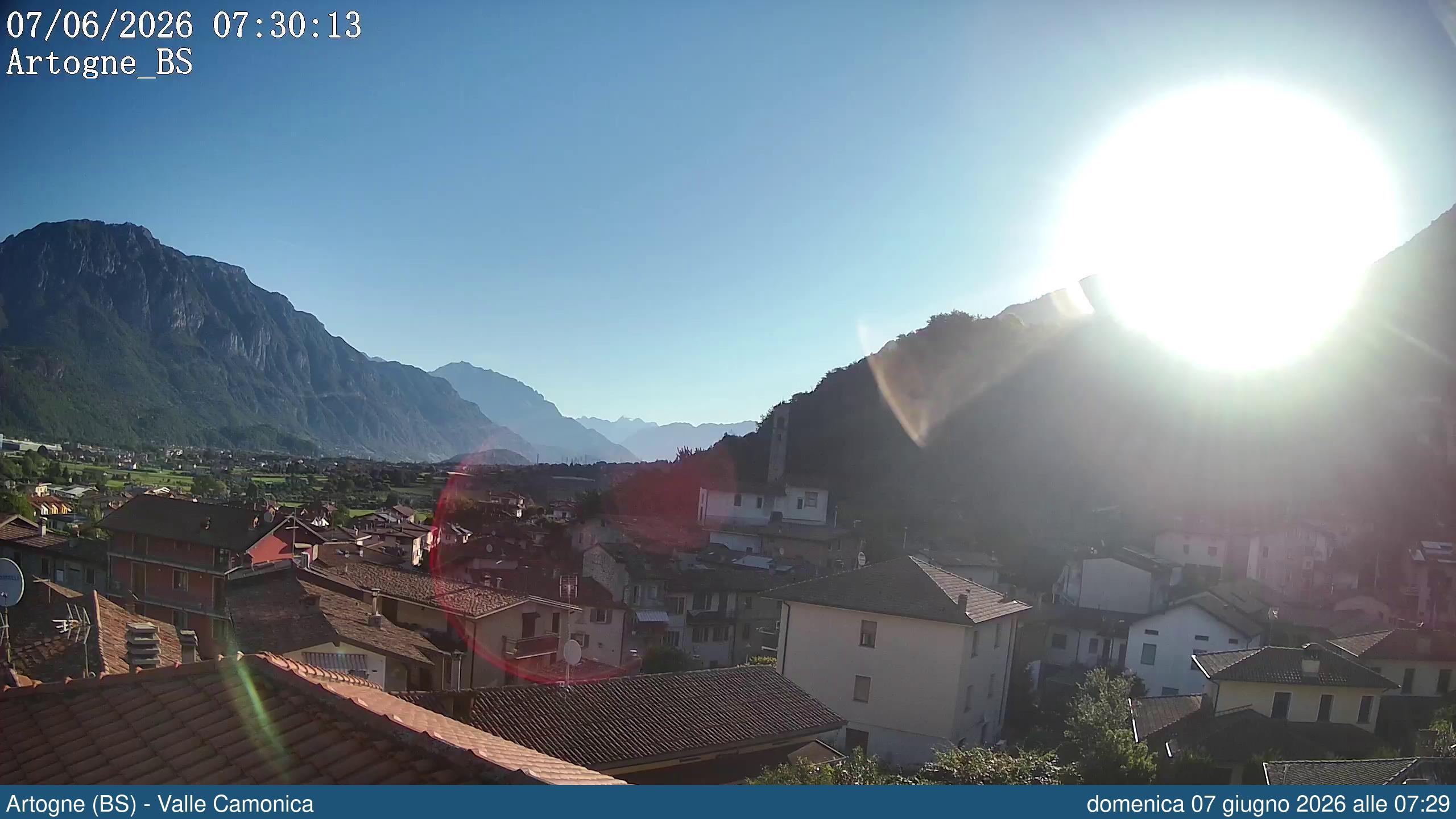 immagine della webcam nei dintorni di Val Palot: webcam Artogne
