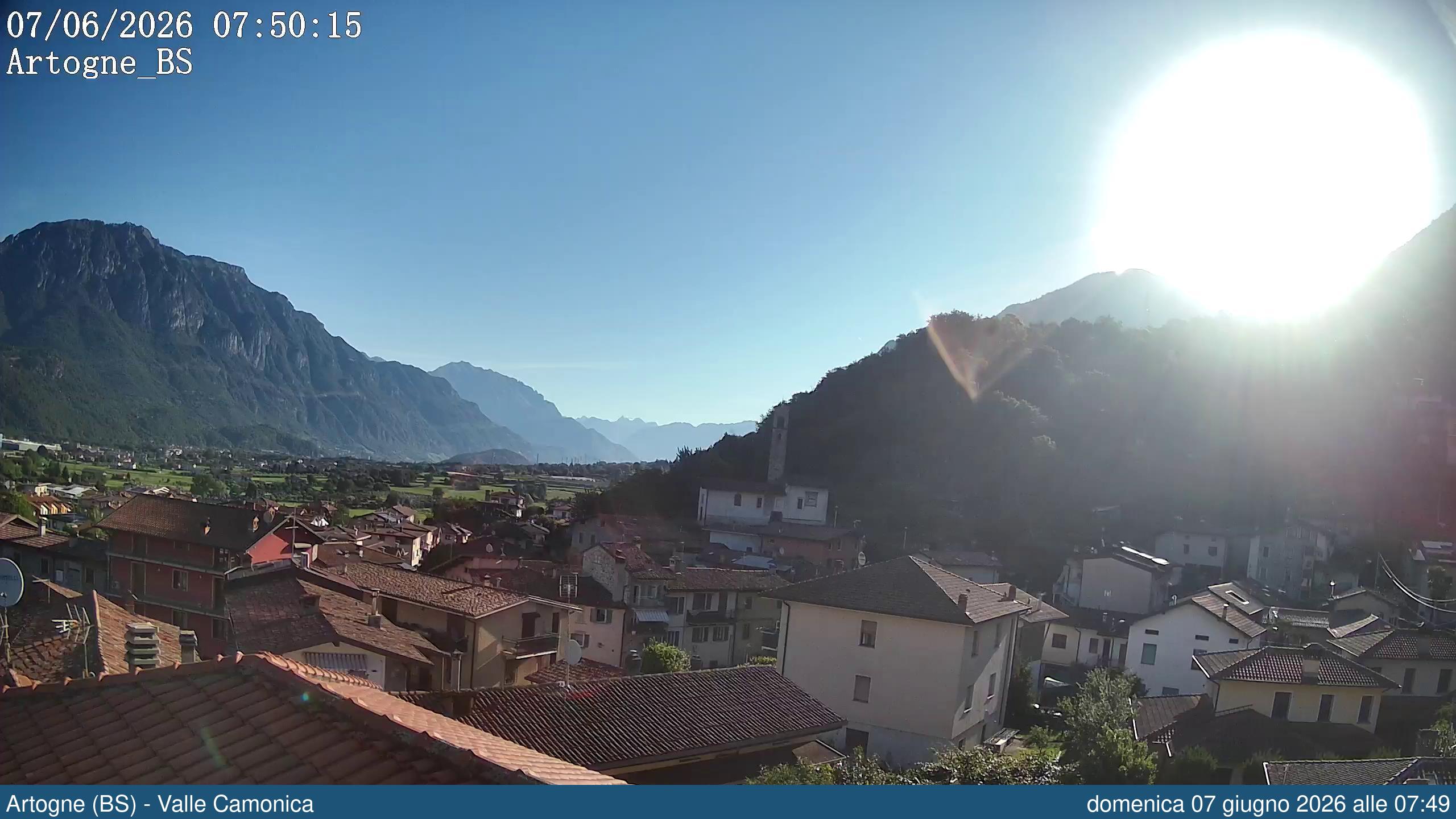 immagine della webcam nei dintorni di Val Palot: webcam Artogne