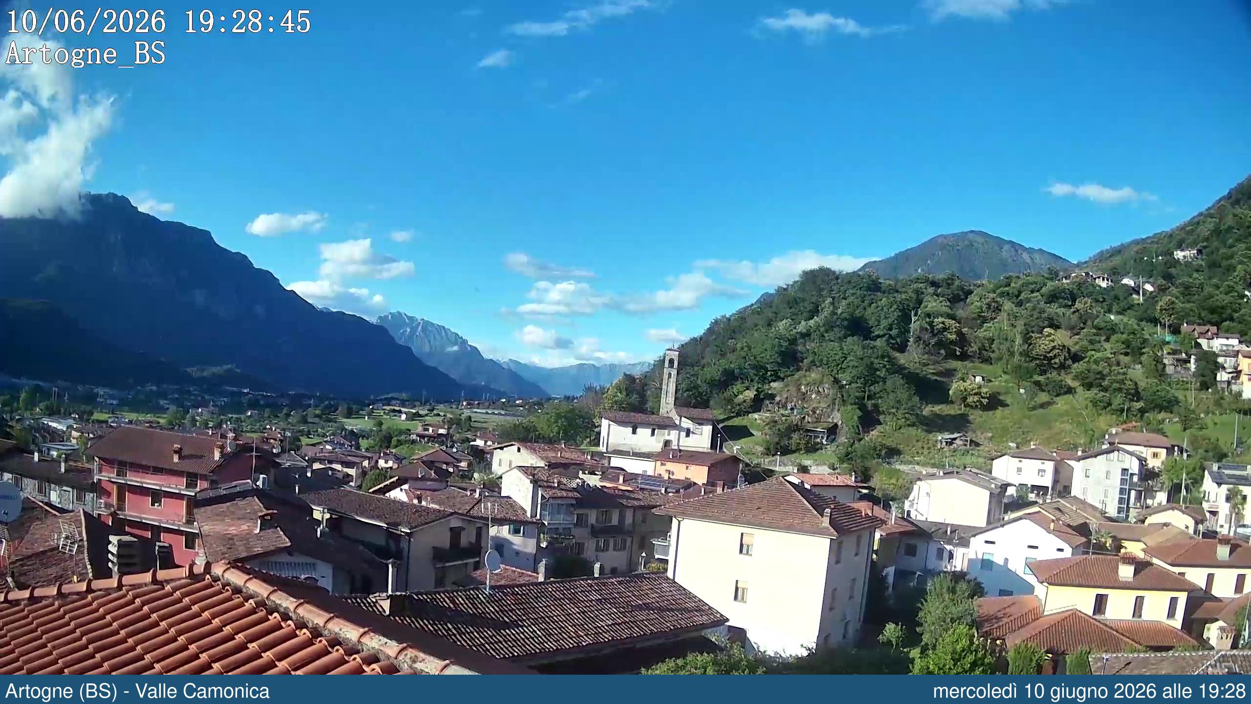 immagine della webcam nei dintorni di Bagolino: webcam Artogne