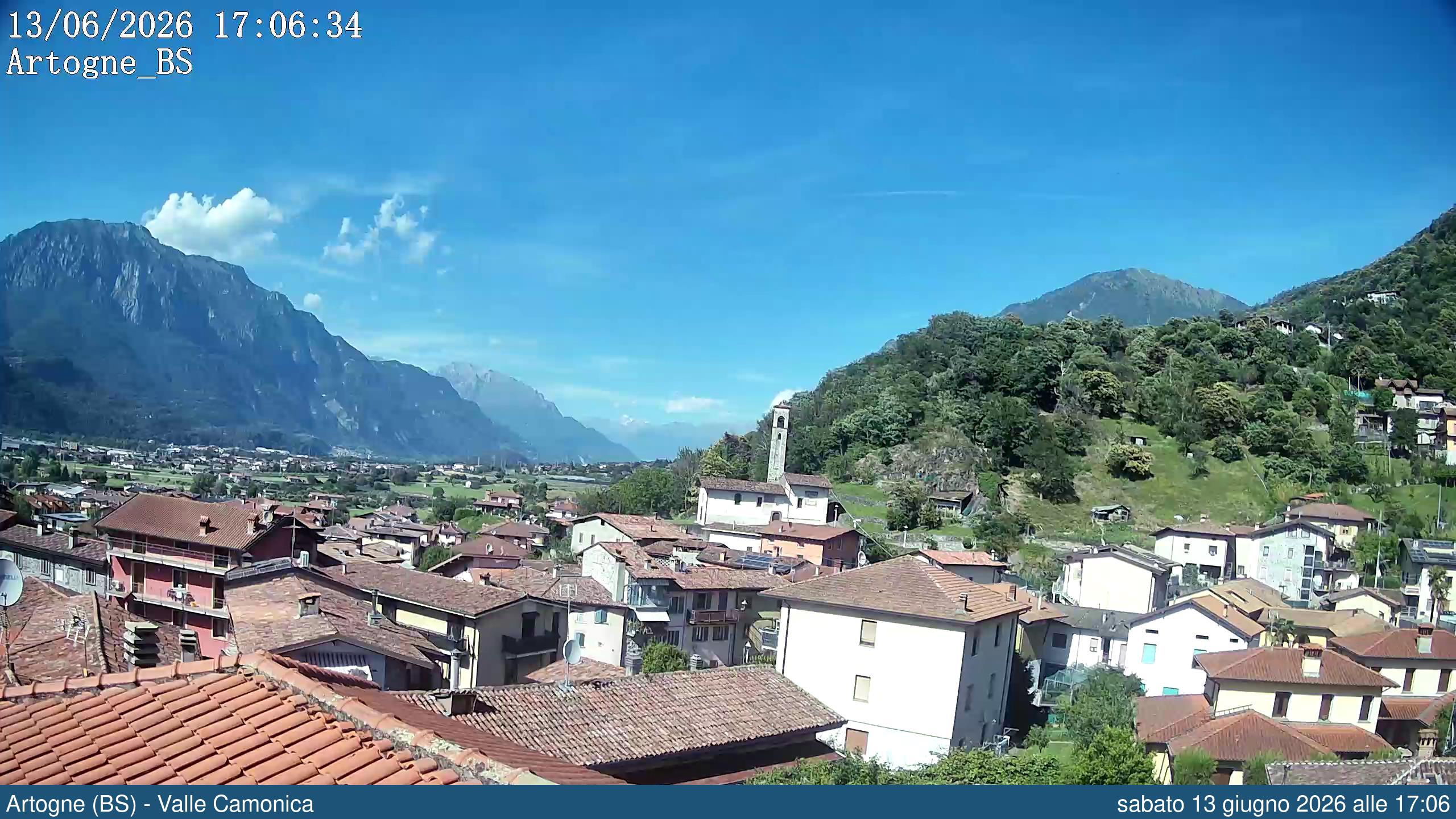 immagine della webcam nei dintorni di Bagolino: webcam Artogne