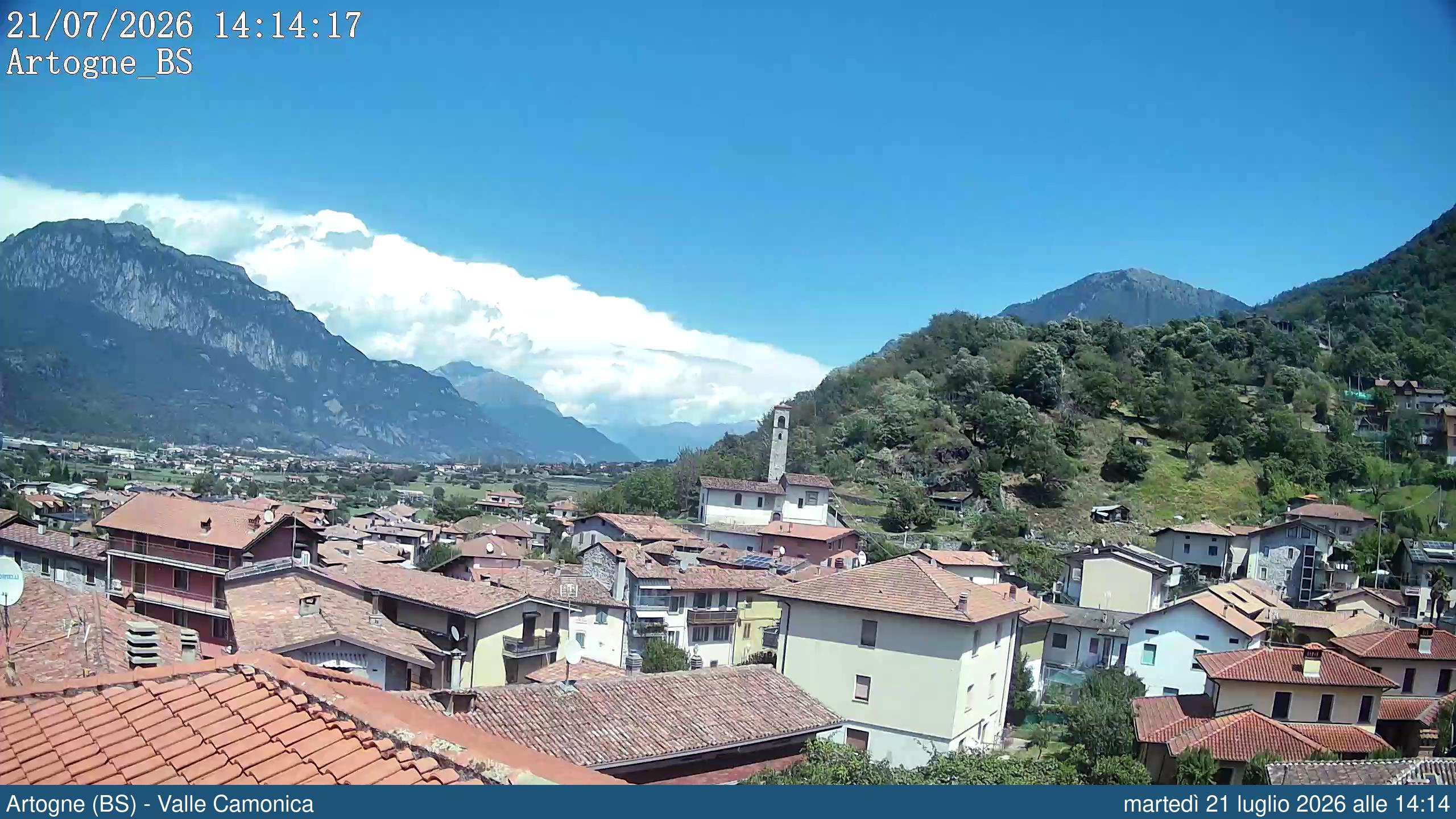 immagine della webcam nei dintorni di Zone: webcam Artogne